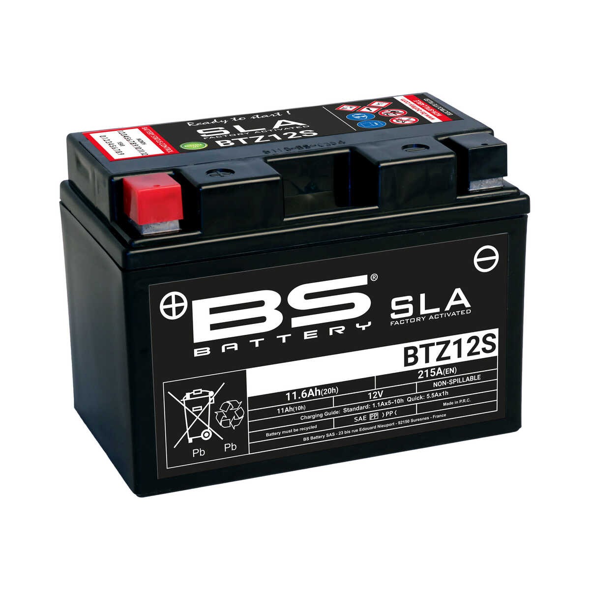 Batterie HONDA BTZ12S