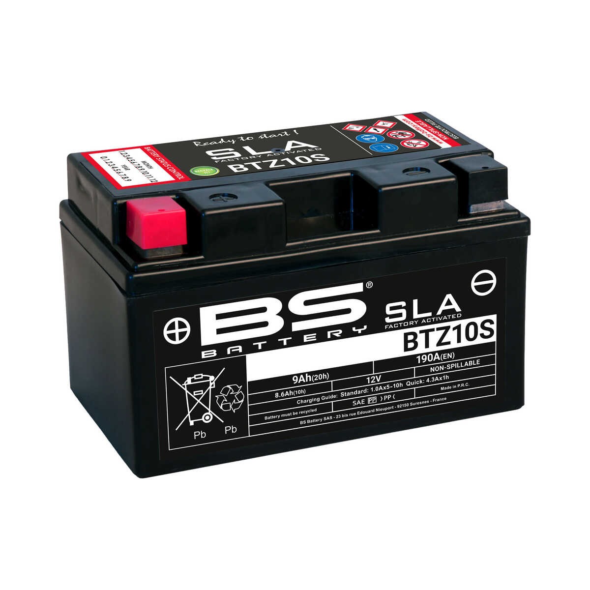 Batterie HONDA BTZ10S 