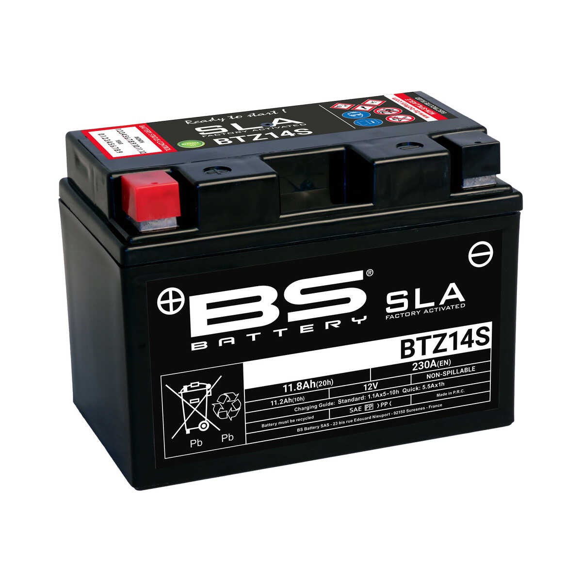 Batterie HONDA BTZ14S 
