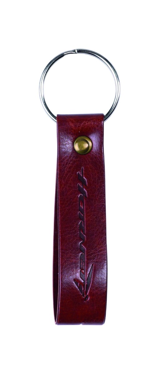 PORTE CLES HONDA CUIR HORNET