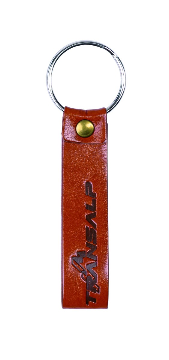 PORTE CLES HONDA CUIR TRANSALP