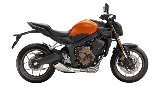 HONDA CB650R E-Clutch orange 2026