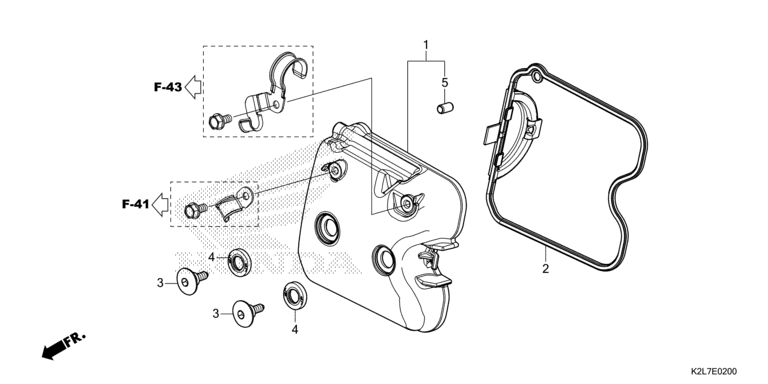 Couvercle de culasse No 112