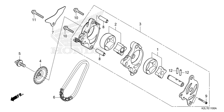 Pompe a huile No 984