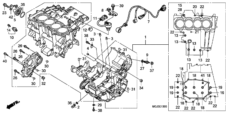 Carter moteur No 2941