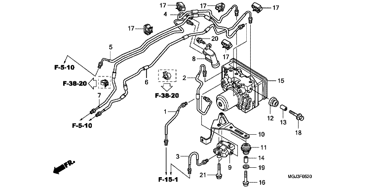 Modulateur abs No 80